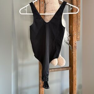Black Sleeveless Bodysuit by Victoria’s Secret